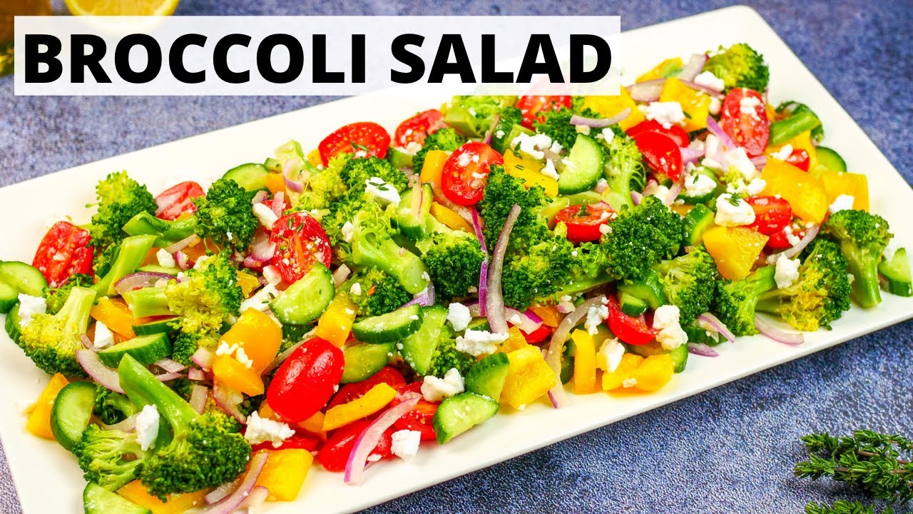 BROCCOLI SALAD RECIPE / Healthy & Easy / How to make