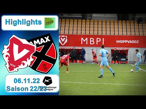 Highlights: FC Vaduz vs Neuchatel Xamax FCS (06.11.2022)