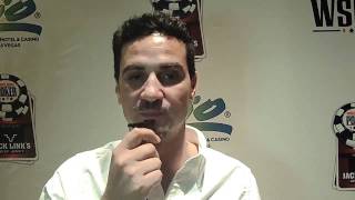 Luca BATTISTI dopo il DAY 2 saluta gli amici