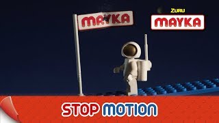 Mayka | Explore Spooky Space with Toy Block Tape | Lego Stop Motion Animation