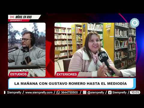 🔴𝗠𝗢́𝗩𝗜𝗟 𝗘𝗡 𝗩𝗜𝗩𝗢┃La Biblioteca Ana B. Pibernus cumple 66 Años