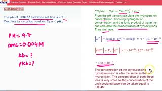 Ionization of Weak Bases|Class11 Chapter7|CBSE|NCERT