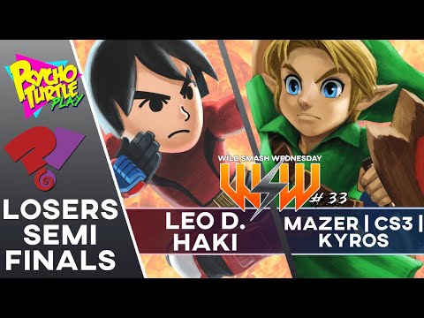 Wild Smash Wednesday #33 - Mazer/CS3 | Kyros vs Leo D. Haki / Losers Semis