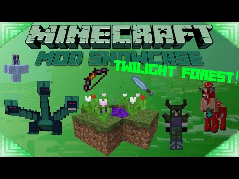 Eccentric Emerald - TWILIGHT FOREST! - Minecraft Mod Showcase: MAGICAL FOREST DIMENSION!