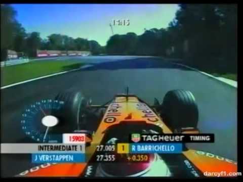 F1 Monza 2001 - Jos Verstappen Onboard
