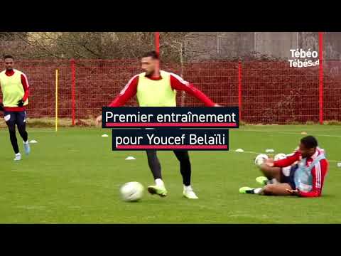 Premier entraînement pour Youcef Belaïli avec du Stade Brestois 29