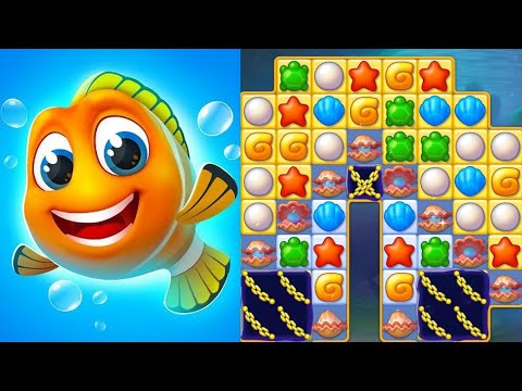 Fishdom Android APP Level 5179 go through