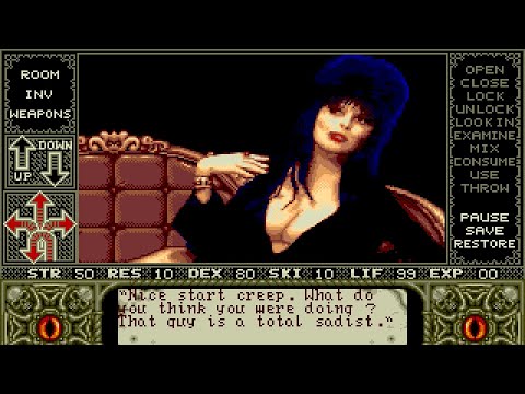 Elvira : Mistress of the Dark Amiga