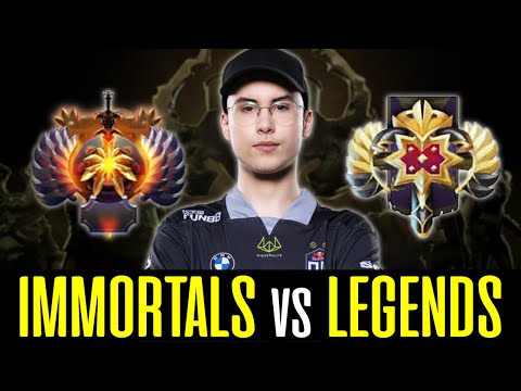 OG.Yuragi - IMMORTALS vs LEGENDS Looks Like - BATTLE CUP DOTA 2