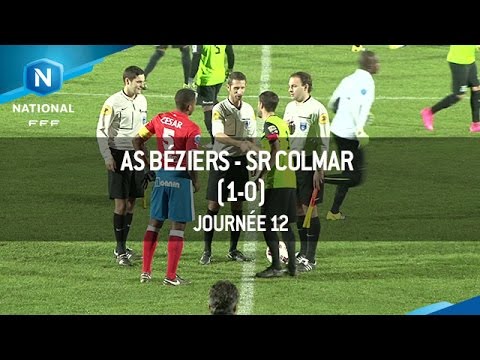 J12 : AS Béziers - SR Colmar (1-0), le résumé