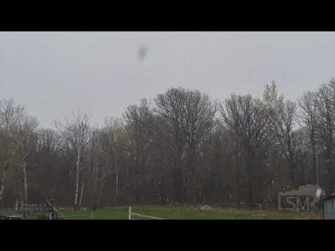 05-09-2020 Detroit Lakes, MN - Snow falling in May