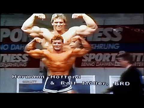 Hermann Hoffend und Ralf Moeller - 1987
