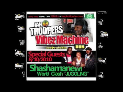 SHASHAMANE INT'L (WORLD CLASH JUGGLING) - JAH TROOPERS RADIO SHOW - INSPIRATION
