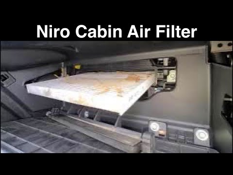 Kia Niro Cabin Air Filter location