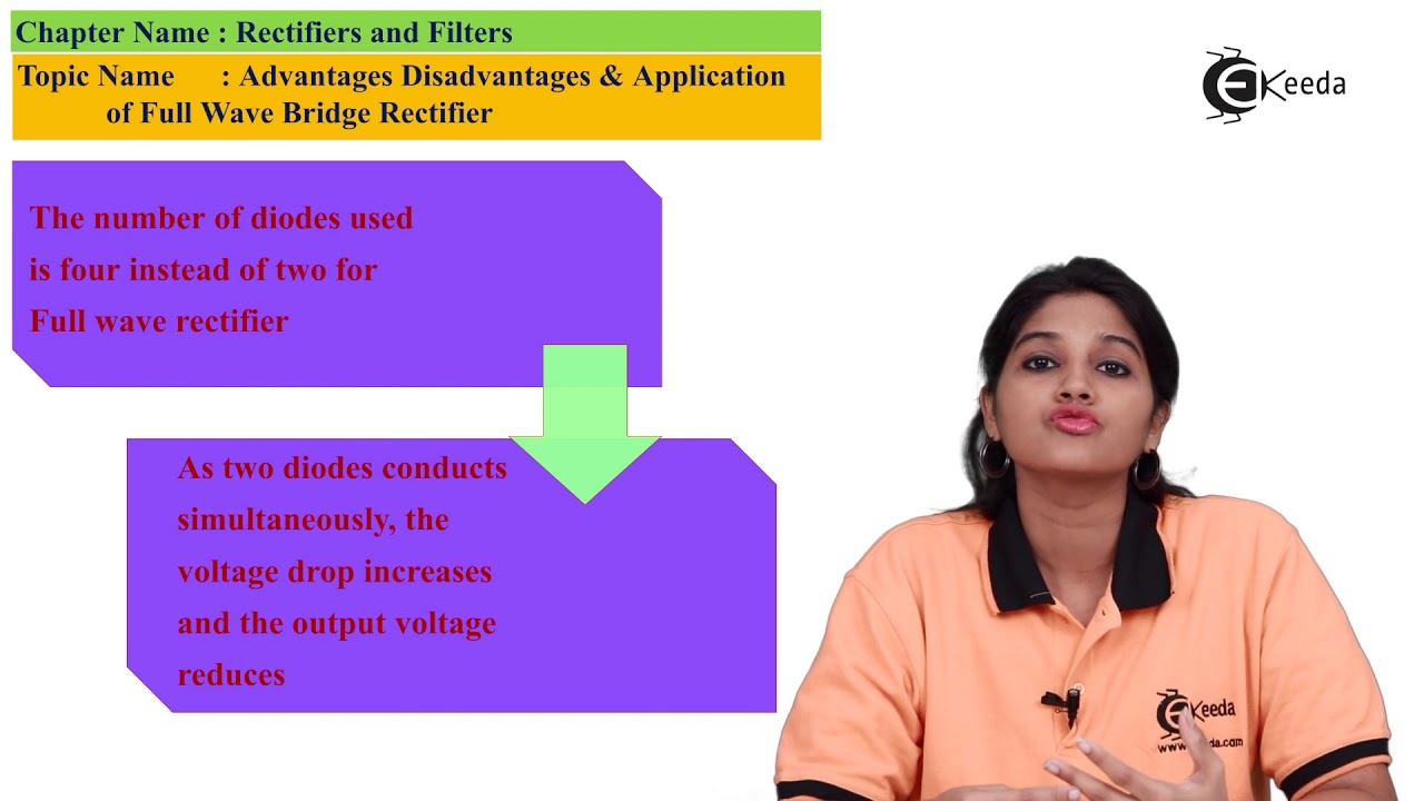 What is disadvantages of full wave rectifier? More REF