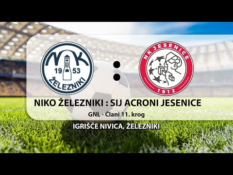 Nogometna tekma; Niko Železniki : SIJ Acroni Jesenice