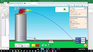 Online # Projectile Lab # Instruction #PhET simulation