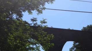 preview picture of video 'Starrucca Viaduct, Susquehanna & Lanesboro, PA: August 2011.mp4'