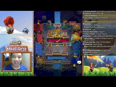 KIDKID  YersonCz , Dark Light  7400+ Top 20 Global ladder Pushing    - Clash Royale