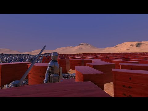 5000 Dresser's  vs 10000 Heavy Knight's | Ultimate Epic Battle Simulator |