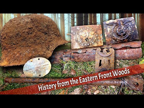 History from the Eastern Front Woods. WWII Metal Detecting