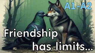 The Dove and the Wolf. Easy Russian Story for Beginners – Step 2 (A1-A2)