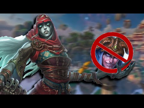CLIODHNA IS THE COUNTER TO THE INVISIBLE LITTE S***! - Masters Ranked Duel - SMITE