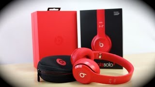 Video thumbnail for Beats Solo 2 Unboxing | Beats by Dr.Dre Solo 2 Unboxing Product Red by JrTech