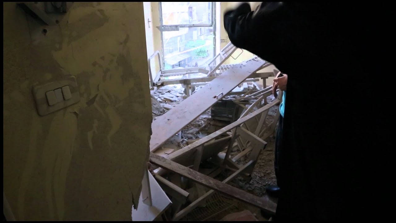 Human Rights Watch's Anna Neistat in Aleppo