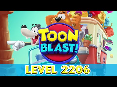 Toon Blast - Level 2206 (No Boosters)