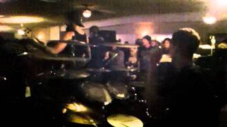 After The Burial - Pi + A Steady Decline Drum View Live at the Crush Em All Tour 2011