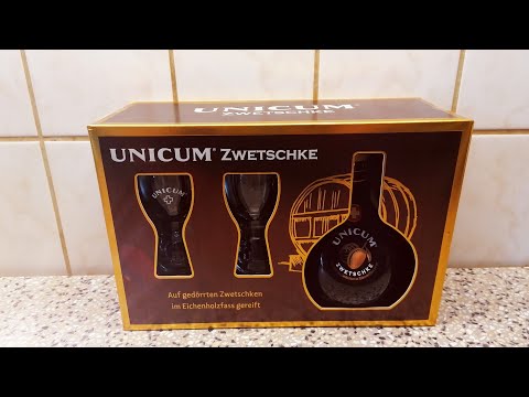 Unicum Zwetschke - Unboxing & Tasting