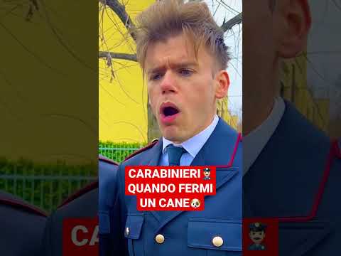 CARABINIERI👮🏻‍♂️ Quando Fermi un CANE 🐶😱 - iPantellas