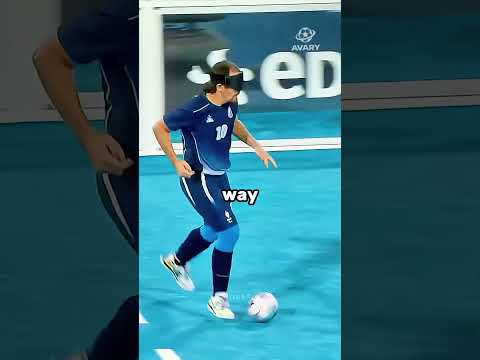 How BLIND Soccer Players Score Penalties! 😱... #football #soccer