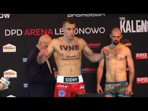 Ważenie: Patryk Cichy vs Bartosz Głowacki