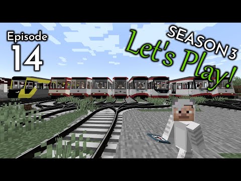 Riding German Trams with My Wife - Minecraft Transit Railway Let's Play S3E14