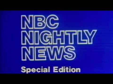 NBC Network - NBC Nightly News - Special Edition (Complete Network Broadcast, 11/20/1977) 📺