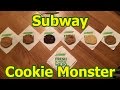 Subway Cookie Monster SubwayFred VLOG 034