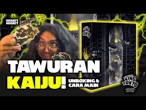 Tutorial Main Board Game King Of Tokyo Dark Edition | WHATT UNBOXING