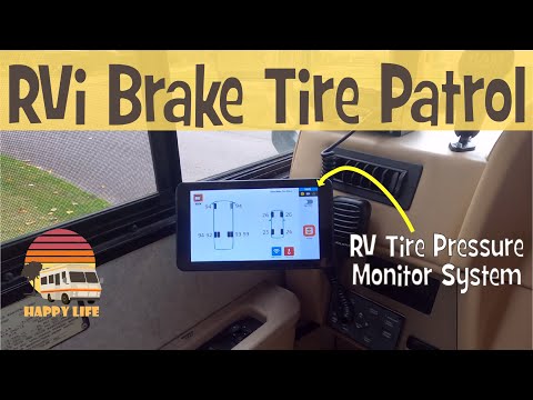 RVi Brake RV TIRE PRESSURE Monitoring System Setup & Review
