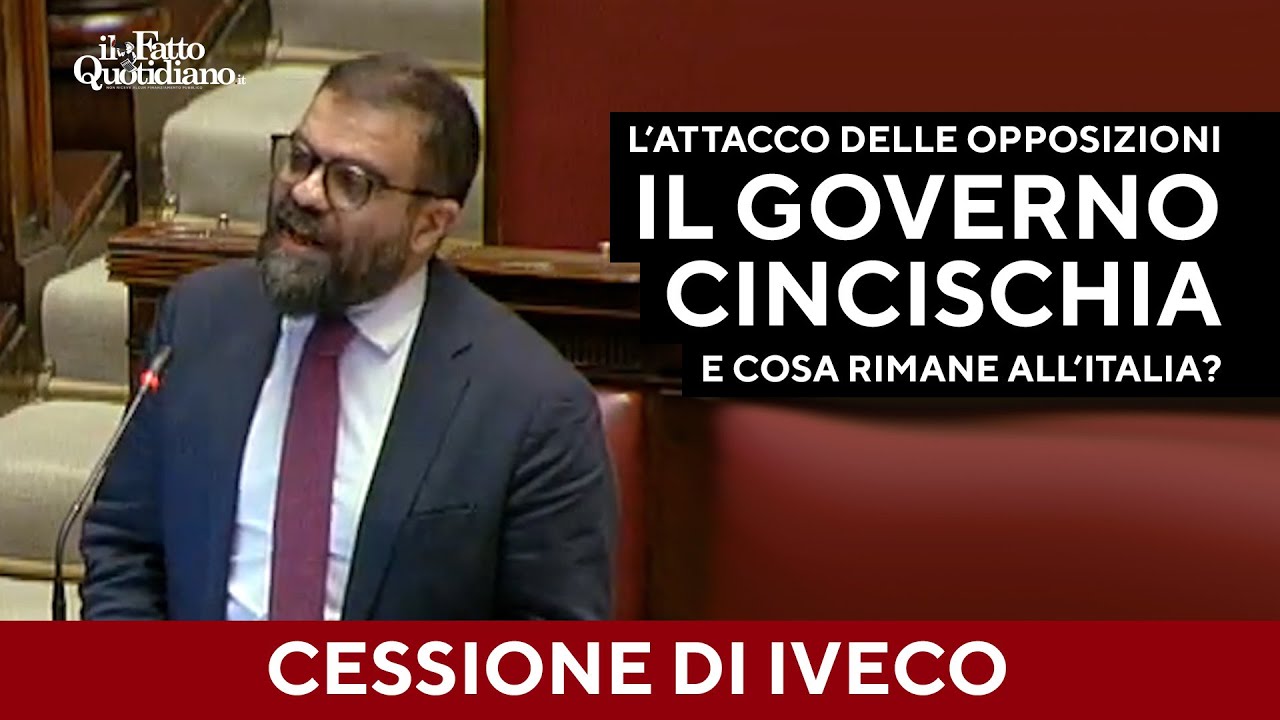 Opposizioni all'attacco sulla cessione di Iveco: "Ennesima svendita e i lavoratori non sanno nulla"