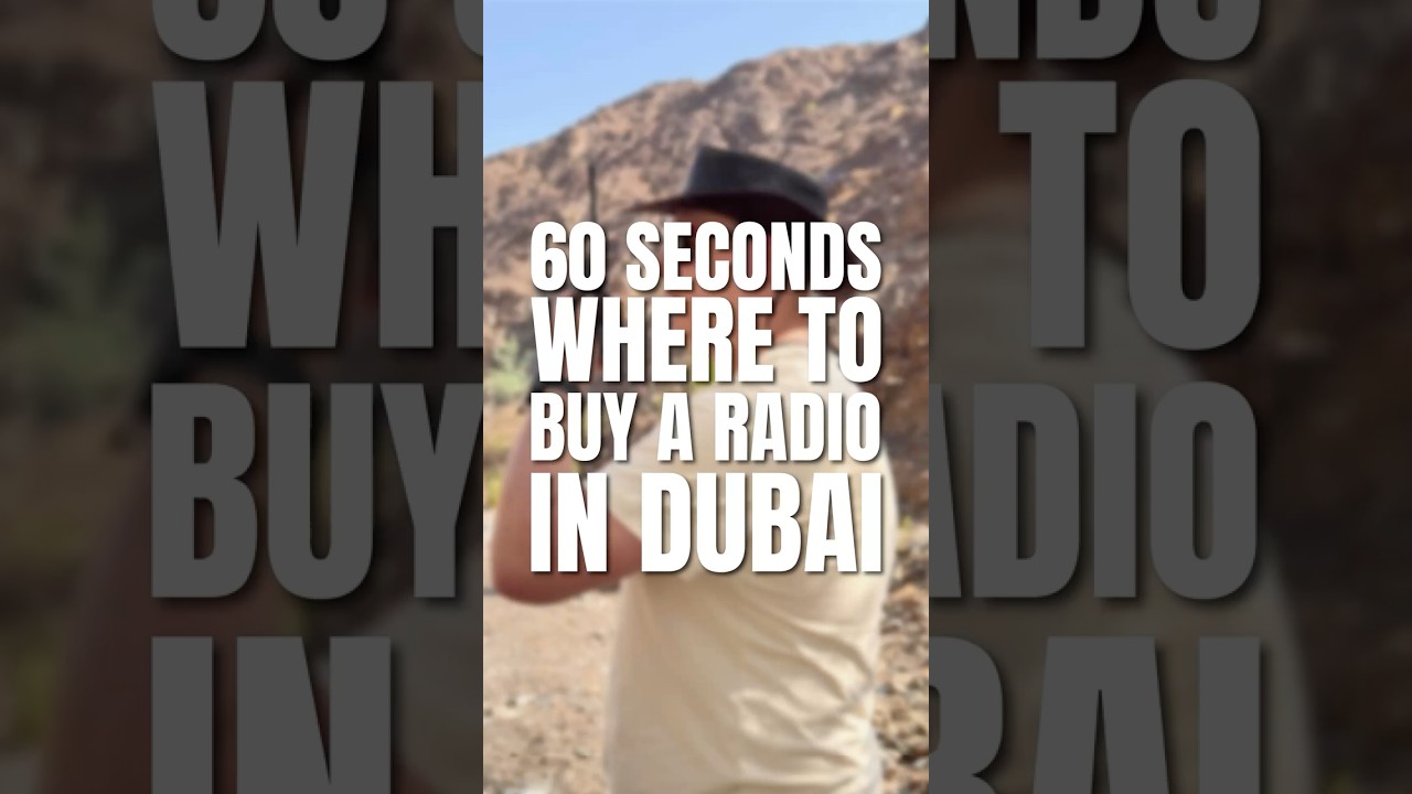 Where to Buy a Radio in Dubai for Offroading