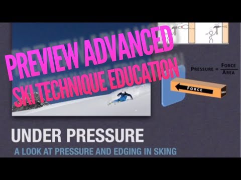 Skiing and pressure control - An E-learning video for ski technique