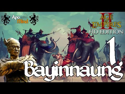 Age of Empires II: Rise of the Rajas - Bayinnaung 1: Dos tigres birmanos (difícil)