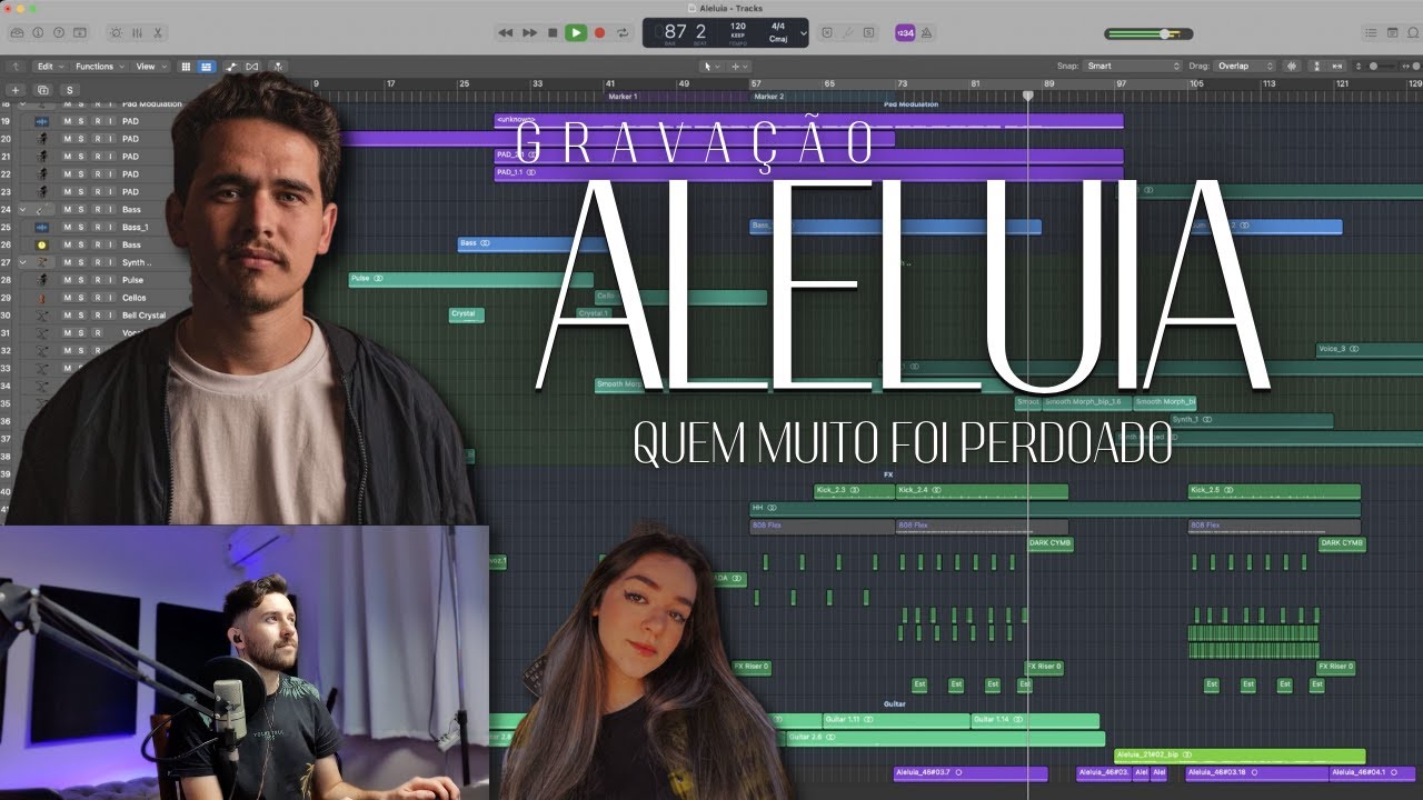 Aleluia (Quem Muito Foi Perdoado) Peregrino - Alessandro Vilas Boas Worship Session (Cover- Alycia)