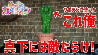 【話題作】売上100万本突破！『お絵かき隠れんぼゲーム』でサボテンになってみた結果ww【めっちゃカメレオン】実況プレイ