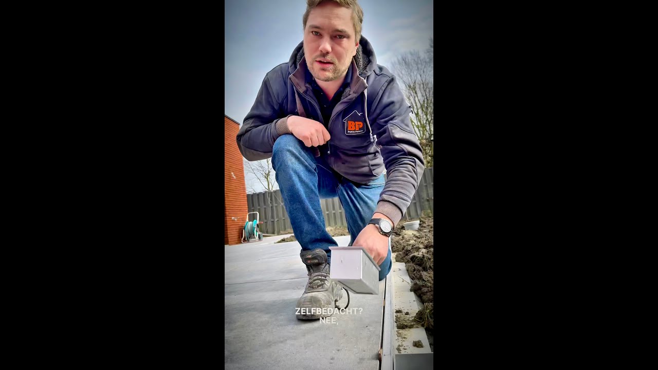 Onzichtbare goot voor je terras? Slimme afwatering door BP Bouw | Project Lede