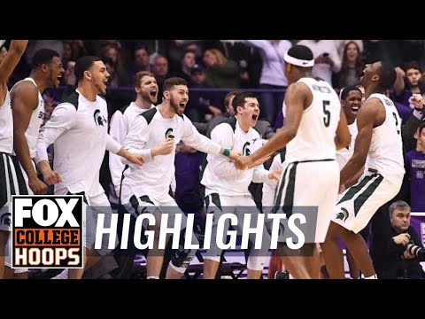 Michigan State vs Northwestern | Highlights | FOX COLLEGE HOOPS