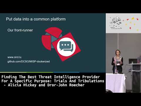 Finding The Best TI Provider For A Specific Purpose   A  Hickey and D  Roecher