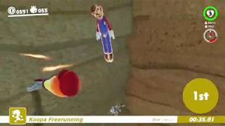 Seaside Kingdom Koopa Freerunning Best Route